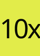 10x