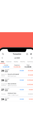Money Manager Expense & Budget